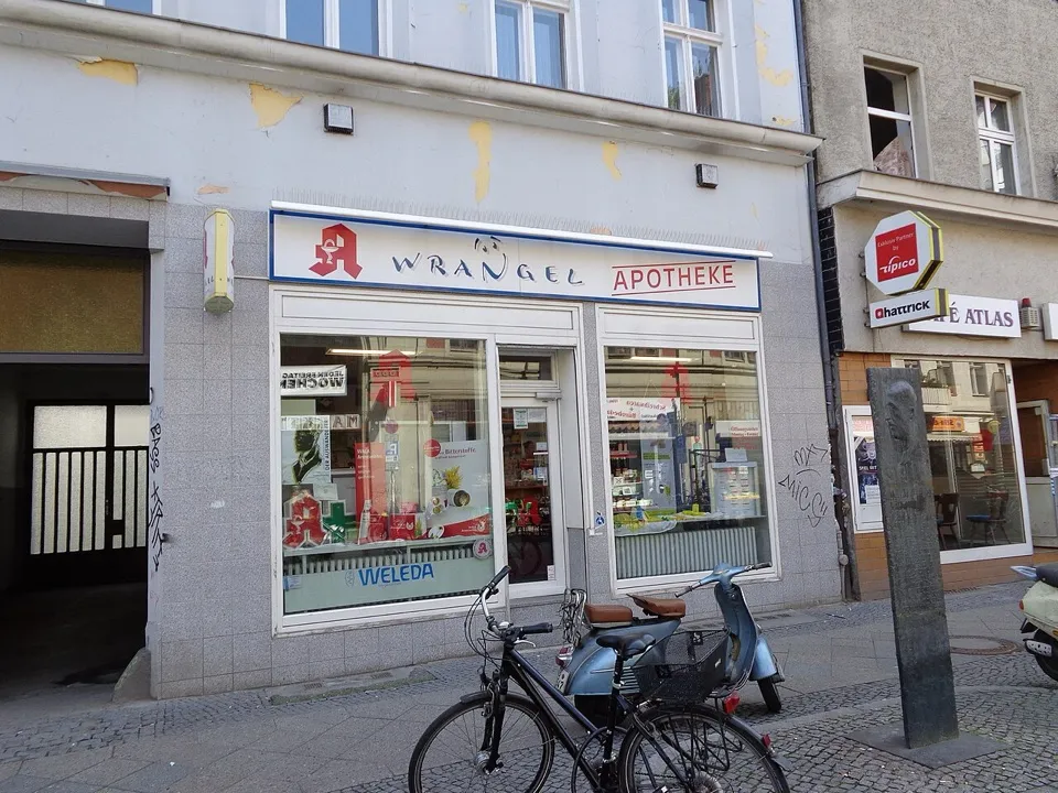 A pharmacy in Kreuzberg, Berlin