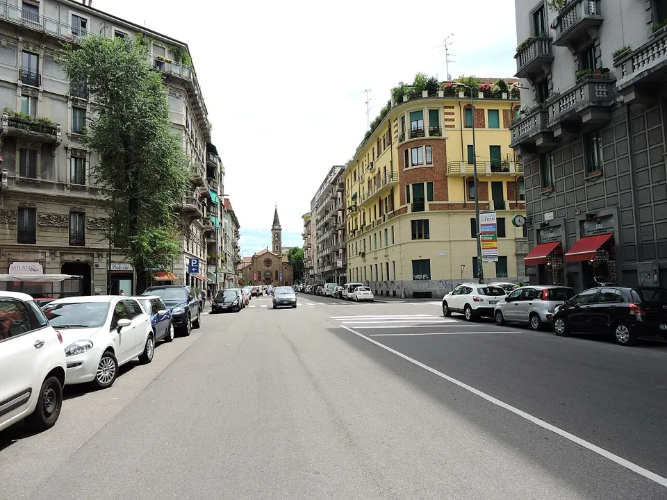 Via Casoretto, in NoLo, Milan
