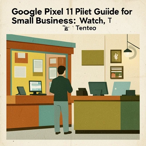 Google Pixel 11 Pilot Guide for Small Businesses: Watch, Tag, Tensor